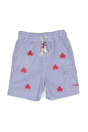 Pantaloncini cargo in misto cotone SAINT BARTH KIDS | MRE000100374F